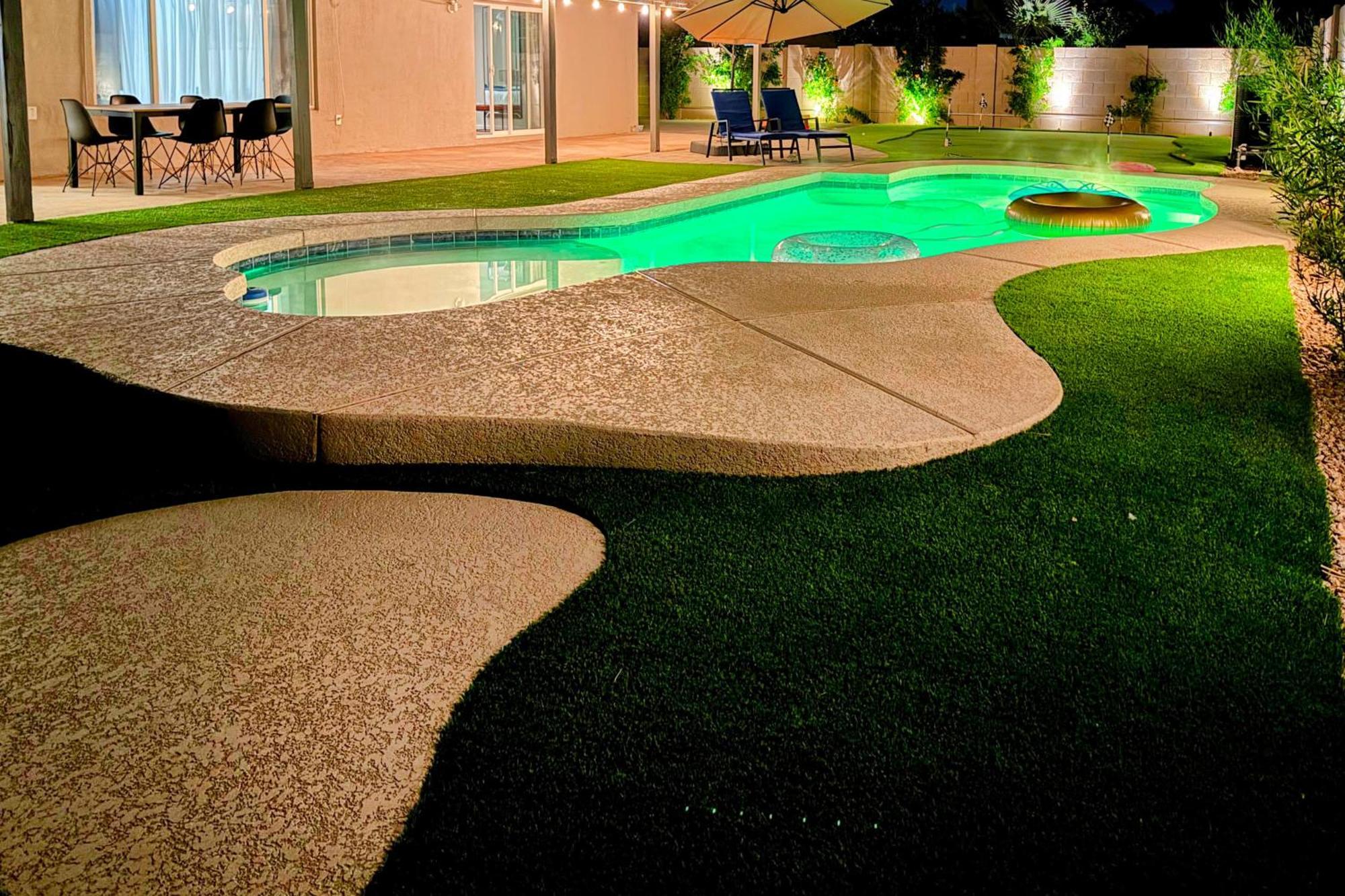 Feriehus Scottsdale With Pool And Putting Green! *